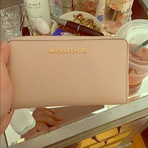 Mk pink wallet